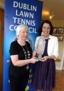 Muriel Bolton Award Recipient 2016, Mary Ryan, with Lynn Spillane, President, DLTC